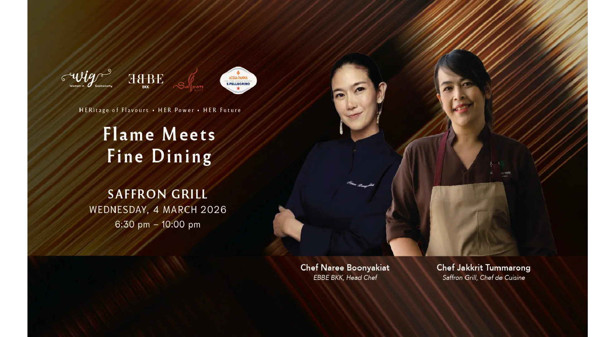 Flame Meets the Dining